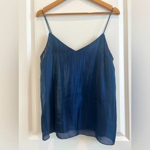 Theory beautiful blue blouse.